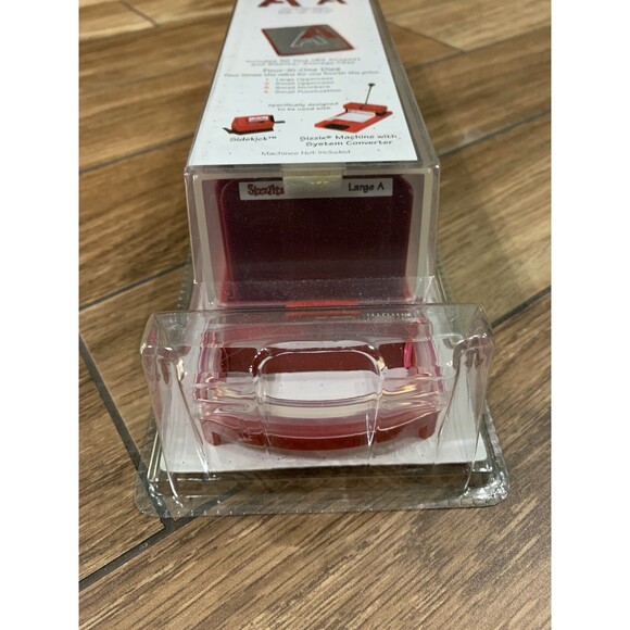 SIZZIX Sizzlits Stencil ALPHABET SET W/ Case 38-9732 New/Sealed Scrapbooking - Picture 5 of 11